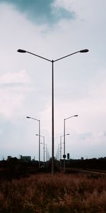 Herbe,Lampadaires,Nature,Coucher De Soleil,Crépuscule