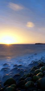 Nature,Coucher De Soleil,Mer,Paysage