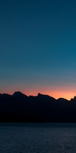 Nature,Sunset,Mountains,Sea,Horizon,Shore,Bank,Gibsons,Canada