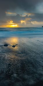 Nature,Surfer,Côte,Le Surf,Coucher De Soleil,Mer