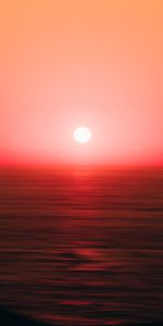 Nature,Sunset,Sea,Horizon,Sun,Glare