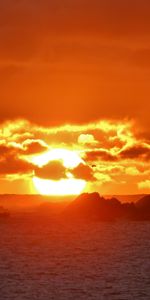 Naturaleza,Puesta Del Sol,Sol,Crepúsculo,Las Rocas,Rocas,Mar,Oscuridad