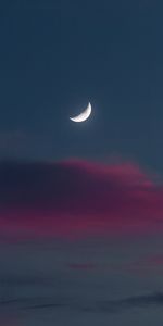 Nature,Sunset,Sky,Evening,Full Moon,Moon