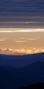 Nature,Montagnes,Sky,Coucher De Soleil,Paysage