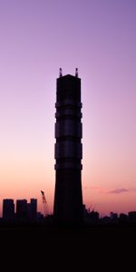 Nature,Sunset,Sky,Tower