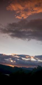 Nuages,Soir,Nature,Sky,Crépuscule,Coucher De Soleil,Sombre