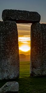 Noyaux,Stonehenge,Nature,Mégalithe,Coucher De Soleil,Angleterre