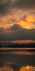 Nature,Sunset,Twilight,Shore,Bank,Dusk,Landscape,Lake