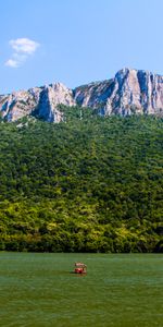 Montagnes,Élévation,Nature,Arbres,Mer,Paysage