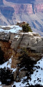 Paisaje,Árboles,Montañas,Las Rocas,Naturaleza,Nieve,Rocas