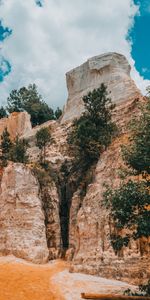 Nature,Trees,Rocks,Gorge,Sandy,Canyon