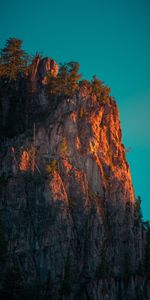 Arbres,Sommet,Retour Au Début,Sky,Nature,Rocheux,Rocher,Montagnes