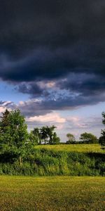 Verano,Árboles,Panorama,Naturaleza,Nubes