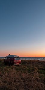 Nature,Soir,Van,Crépuscule,Fourgon,Voyage