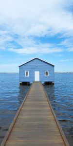 Nature,Water,Bridge,Pier,House