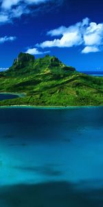 Nature,Water,Greens,Tropics,Island,Ocean