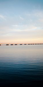 Nature,Water,Horizon,Bridge,Sky,Sea