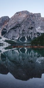 Montagnes,Réflexion,Nature,Eau,Lac,Bateaux