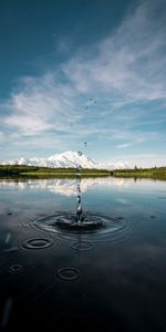 Nature,Water,Mountains,Spray,Splash