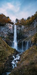 Nature,Water,Rock,Waterfall,Break,Precipice