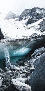 Nature,Eau,Noyaux,Roches,Les Rochers,Glace,Glacier