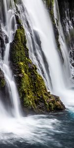 Nature,Water,Rocks,Waterfall,Flow,Moss,Stream