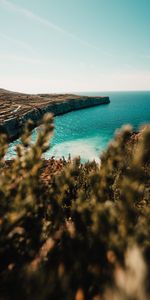 Nature,Water,Shore,Bank,Sea,Cliff,Stone,Plants