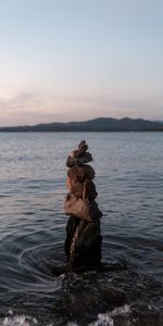 Nature,Water,Stones,Horizon,Sea,Balance