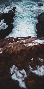 Nature,Water,Stones,Rocks,Coast,Waves