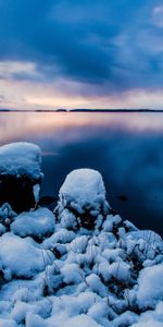 Nature,Water,Stones,Sky,Evening,Stockholm