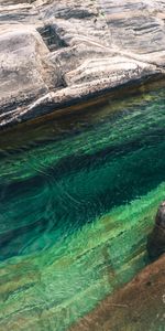 Nature,Water,Stones,Waves,Glare