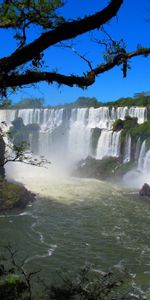 Nature,Water,Trees,Sky,Rocks,Waterfall,Steam,I See,Clear,Dirty