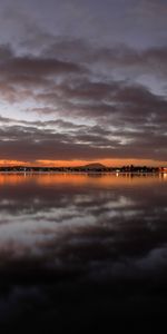 Nature,Water,Twilight,Lights,Horizon,Reflection,Dusk