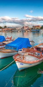 Nature,Quai,Couchette,Bateaux,Paysage