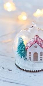 New Year,Christmas,Ball,Christmas Tree,Decoration,Lodge,Holidays,Small House