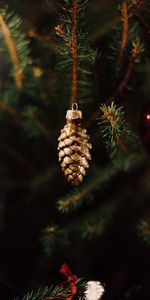 New Year,Christmas,Christmas Tree,Decoration,Cone,Bump,Holidays