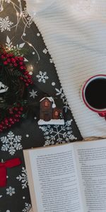 New Year,Decorations,Christmas,Mood,Mug,Holidays,Cup,Book