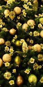 New Year,Holiday,Christmas Decorations,Christmas Tree,Christmas Tree Toys,Holidays,Gold