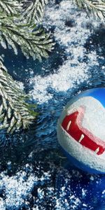 New Year,Snow,Christmas,Ball,Christmas Tree,Decoration,Holidays