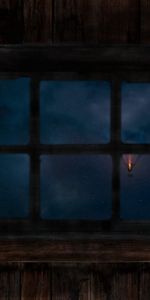 Night,Balloon,Window,Dark