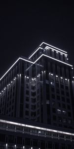 Night,Building,Backlight,Illumination,Dark,Glow