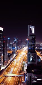 Villes,Émirats Arabes Unis,Emirats Arabes Unis,Ville De Nuit,Dubai,Dubaï