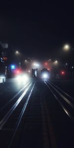 Noche,Oscuro,Niebla,Ciudad Nocturna,Estados Unidos,San Francisco,Ee Uu,Ciudad De Noche,Transporte