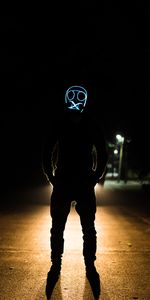 Night,Dark,Darkness,Glow,Mask,Anonymous