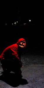 Night,Dark,Human,Person,Mask,Hood