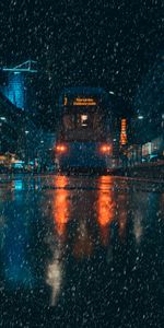 Night,Evening,City,Dark,Transport,Rain