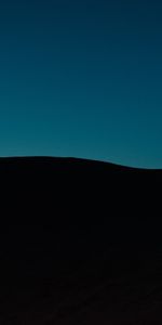 Noche,Horizonte,Cerro,Loma,Oscuro,Minimalismo