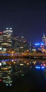 Night,Landscape,Bridges