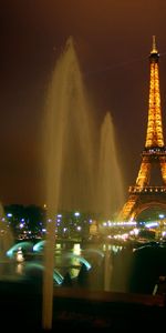 Nuit,Paysage,Tour Eiffel