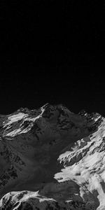 Night,Mountain,Top,Bw,Vertex,Dark,Chb